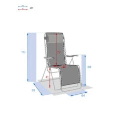 Fauteuil Détente D'extérieur Hespéride Silos Vert Olive -ATMOS Boutique fauteuil detente d exterieur hesperide silos vert olive 1 6
