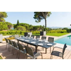 Fauteuil Empilable Piazza Hespéride Anthracite/graphite 15 Fauteuil Empilable Piazza Hespéride Anthracite/graphite -ATMOS Boutique fauteuil empilable piazza hesperide anthracite graphite 1 7