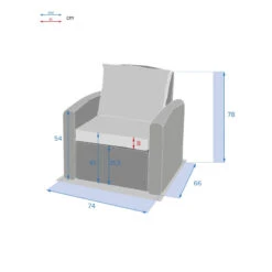 Fauteuil De Jardin Polynésia Havane Hespéride -ATMOS Boutique fauteuil jardin polynesia havane hesperide 2