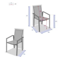 Fauteuil Pavane Hespéride Anthracite/graphite -ATMOS Boutique fauteuil pavane hesperide anthracitegraphite 3