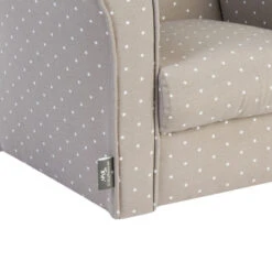 ATMOSPHERA Fauteuil Pour Enfant Taupe Décor étoiles -ATMOS Boutique fauteuil pour enfant taupe decor etoiles 2