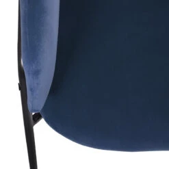 Fauteuil Velours Bleu Siron Atmosphera -ATMOS Boutique fauteuil velours bleu atmosphera 2
