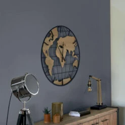 Horloge 90cm Monde Jay Atmosphera -ATMOS Boutique horloge 90cm monde jay atmosphera 3