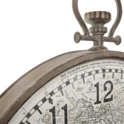 Horloge Métal Vitre Bombée D55 Cm Atmosphera -ATMOS Boutique horloge metal vitre bombee diam 55 cm atmosphera 2