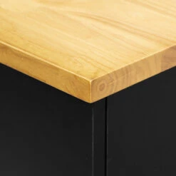 Ilot De Cuisine Noir Et Naturel 5Five -ATMOS Boutique ilot de cuisine noir et naturel 5five 4