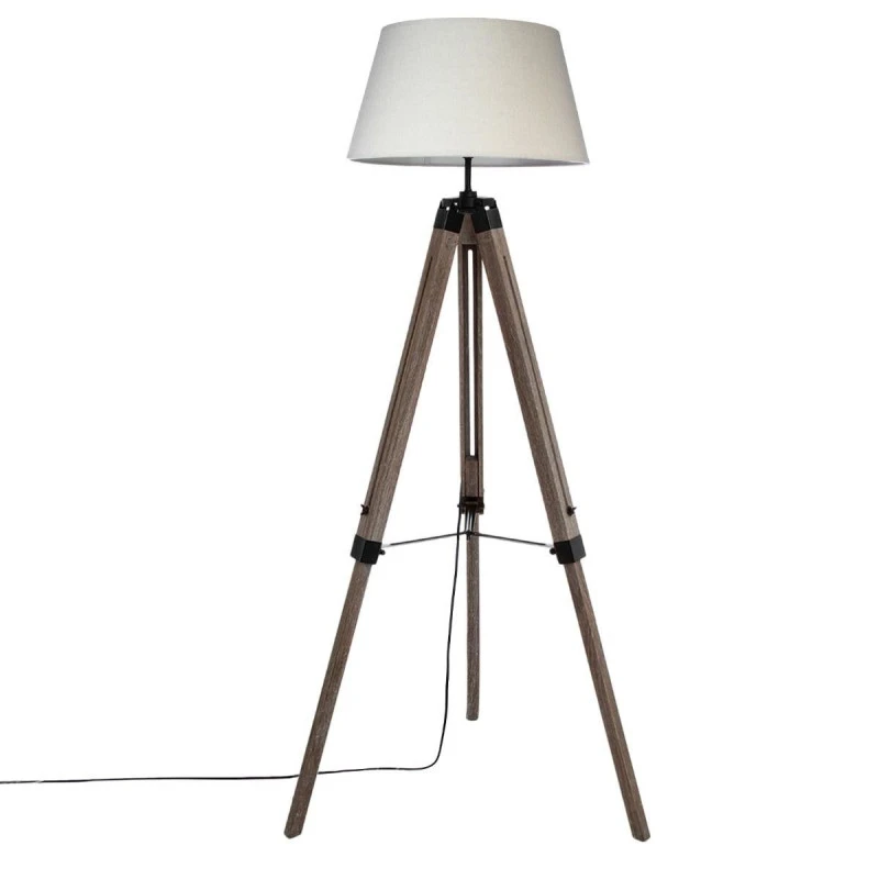 Lampadaire Trépied Runo écru Atmosphera H 145 Cm 1 Lampadaire Trépied Runo écru Atmosphera H 145 Cm