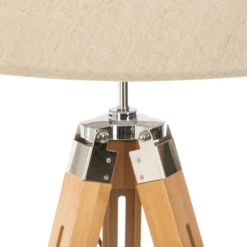 Lampadaire Trépied Runo Ivoire Bambou Atmosphera H 145 Cm -ATMOS Boutique lampadaire trepied runo ivoire bambou atmosphera h 145 cm 3