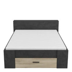 Demeyere Lit 140x190 Cm Pocket Naturel Et Noir -ATMOS Boutique lit 140x190 cm pocket naturel et noir 3