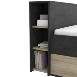 Demeyere Lit 140x190 Cm Pocket Naturel Et Noir -ATMOS Boutique lit 140x190 cm pocket naturel et noir 5
