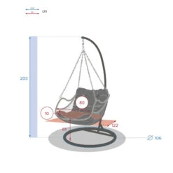 Loveuse Suspendue Hespéride Gibraltar Naturel -ATMOS Boutique loveuse suspendue hesperide gibraltar naturel 5