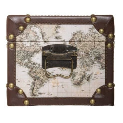 Malles Mappemonde - Lot De 4 - Atmosphera -ATMOS Boutique malles mappemonde lot de 4 atmosphera 2