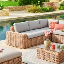 Méridienne Droite De Salon Savinia Coloris Tahini Hespéride 6 Méridienne Droite De Salon Savinia Coloris Tahini Hespéride -ATMOS Boutique meridienne droite de salon savinia coloris tahini hesperide 1