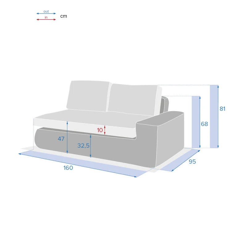 Méridienne Droite De Salon Savinia Coloris Tahini Hespéride 4 Méridienne Droite De Salon Savinia Coloris Tahini Hespéride – Image 4