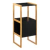 Meuble Bas 1 Porte Noir Natureo 5Five