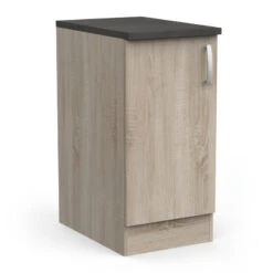 Demeyere Meuble De Cuisine Bas 1 Porte 40 Cm Paprika -ATMOS Boutique meuble de cuisine bas 1 porte 40 cm paprika 1 5