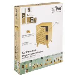 Meuble De Salle De Bain 1 Porte Bath'n Modul 5Five -ATMOS Boutique meuble de salle de bain 1 porte bath n modul 5five 1 2