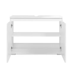 Meuble Sous Vasque 2 Portes Capetown Blanc -ATMOS Boutique meuble sous vasque 2 portes capetown blanc 2