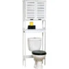 Meuble WC Miami 1 Tablette Blanc