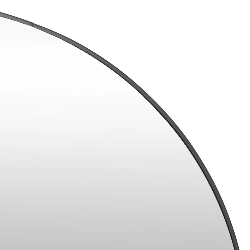 Miroir Rond D110 Alice Noir Atmosphera 1 Miroir Rond D110 Alice Noir Atmosphera