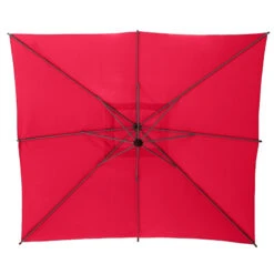 Parasol Décentré Carré Manoa Grenade Hespéride -ATMOS Boutique parasol decentre carre manoa grenade hesperide 2