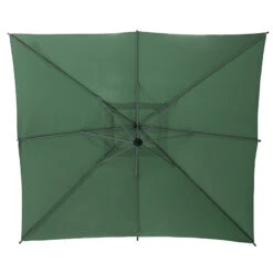 Parasol Décentré Carré Manoa Vert Olive Hespéride -ATMOS Boutique parasol decentre carre manoa vert olive hesperide 2