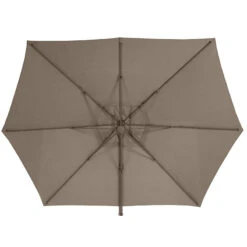 Parasol Décentré Eléa Inclinable Hexagonal Noisette Hespéride 7 Parasol Décentré Eléa Inclinable Hexagonal Noisette Hespéride -ATMOS Boutique parasol decentre elea inclinable hexagonal noisette hesperide 2