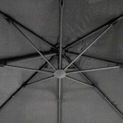 Parasol Décentré Eléa Inclinable Rectangulaire Oléfine Anthracite Hespéride -ATMOS Boutique parasol decentre elea inclinable rectangulaire olefine anthracite hesperide 6