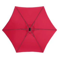 Parasol Décentré Rond Manoa Grenade Hespéride -ATMOS Boutique parasol decentre rond manoa grenade hesperide 2