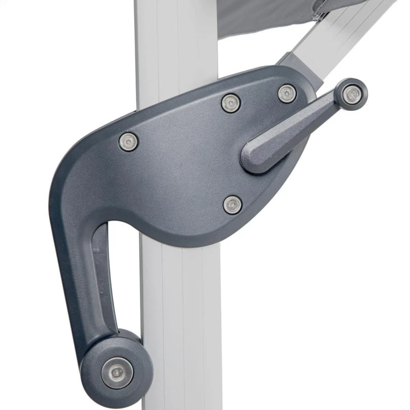 Parasol Déporté Rectangulaire Equador Ardoise Hespéride 7 Parasol Déporté Rectangulaire Equador Ardoise Hespéride – Image 7