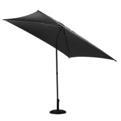 Parasol Droit Carré 2,5x2,5m Soya Ardoise Hespéride -ATMOS Boutique parasol droit carre 25x25m soya ardoise hesperide 1 2