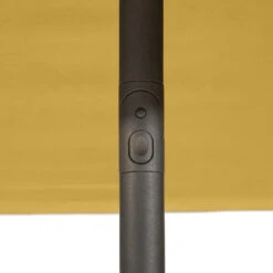 Parasol Droit Carré 2,5x2,5m Soya Jaune Moutarde Hespéride -ATMOS Boutique parasol droit carre 25x25m soya jaune moutarde hesperide 4