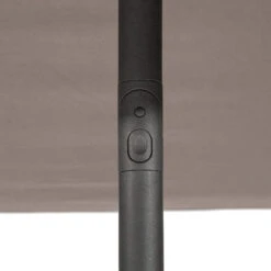 Parasol Droit Carré 2,5x2,5m Soya Taupe Hespéride -ATMOS Boutique parasol droit carre 25x25m soya taupe hesperide 3