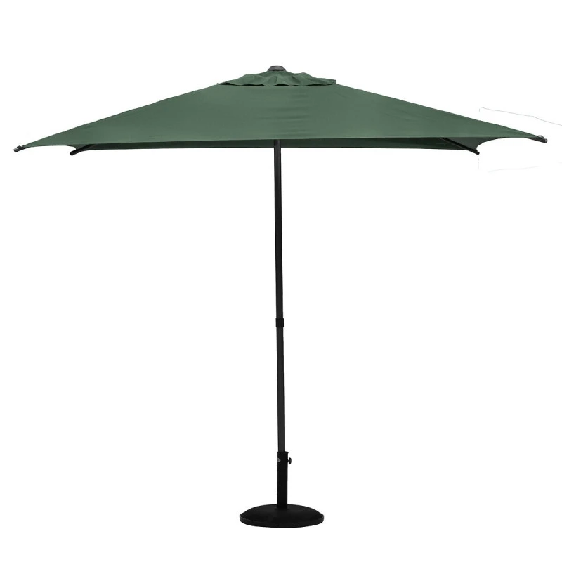 Parasol Droit Carré 2,5x2,5m Soya Vert Olive Hespéride 2 Parasol Droit Carré 2,5x2,5m Soya Vert Olive Hespéride – Image 2