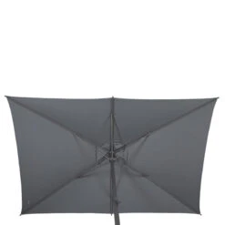 Parasol Mat Central 2x3 M Loompa Ardoise Hespéride -ATMOS Boutique parasol mat central 3 m loompa ardoise hesperide 4
