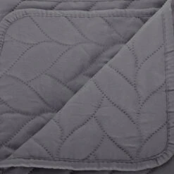 PARURE LIT 2 P. TRESSES DESSUS LIT 2 TAIES GRIS ATMOSPHERA -ATMOS Boutique parure lit 2 p tresses dessus lit 2 taies gris atmosphera 4