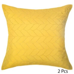 PARURE LIT 2 P. TRESSES DESSUS LIT 2 TAIES OCRE ATMOSPHERA -ATMOS Boutique parure lit 2 p tresses dessus lit 2 taies ocre atmosphera 2