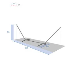 Pied Réglable Petit Modèle Pour Hamac Panao Hespéride -ATMOS Boutique pied reglable petit modele pour hamac panao hesperide 5