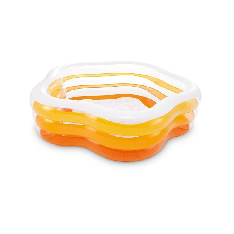 Piscine Enfant Forme étoile Orange Intex 2 Piscine Enfant Forme étoile Orange Intex – Image 2