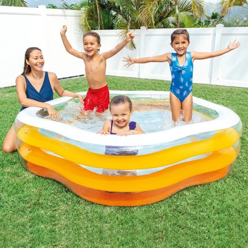 Piscine Enfant Forme étoile Orange Intex 1 Piscine Enfant Forme étoile Orange Intex