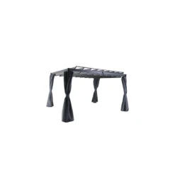 Rideaux Opaques Pour Tonnelle Belize 3,8x3m Hespéride -ATMOS Boutique rideaux opaques pour tonnelle belize 38x3m hesperide 2