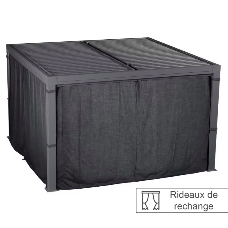 Rideaux Pour Tonnelle Majaé 3,6x3,6 M Hespéride 1 Rideaux Pour Tonnelle Majaé 3,6x3,6 M Hespéride
