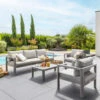 Salon De Jardin 5 Places Jauca Noisette / Gris Boisé Hespéride