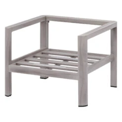 Salon De Jardin 5 Places Jauca Noisette / Gris Boisé Hespéride -ATMOS Boutique salon de jardin 5 places jauca noisette gris boise hesperide 1 7