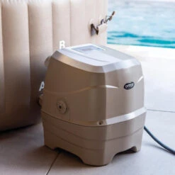 Spa Gonflable Sahara Rond 6 Places Intex -ATMOS Boutique spa gonflable intex rond beige 6 places 5