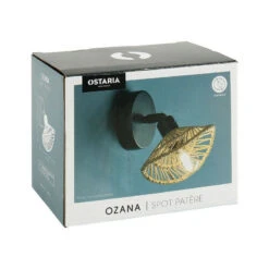 Spot Ozana En Métal Et Corde Ostaria -ATMOS Boutique spot ozana en metal et corde ostaria 5