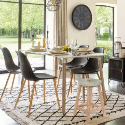 Table à Manger Blanc Roka Atmosphera 9 Table à Manger Blanc Roka Atmosphera -ATMOS Boutique table a manger blanc roka atmosphera 4