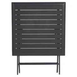 Table Alu Pliante Azua 2 Places Graphite Hespéride -ATMOS Boutique table aluminium azua 2 places noir graphite hesperide 2