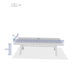 Table Basse Extérieure Bois D'acacia Papouasie Hespéride -ATMOS Boutique table basse exterieure bois d acacia papouasie hesperide 2