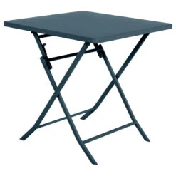 Table Carrée Pliante Greensboro 2p Bleu Pétrole Hespéride 5 Table Carrée Pliante Greensboro 2p Bleu Pétrole Hespéride -ATMOS Boutique table carree pliante greensboro 2 bleu petrole hesperide 1