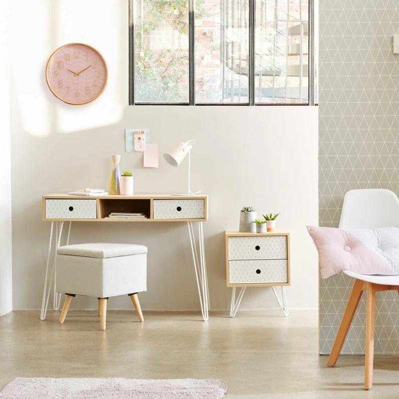 Table De Chevet 2 Tiroirs Effy Atmosphera 2 Table De Chevet 2 Tiroirs Effy Atmosphera – Image 2